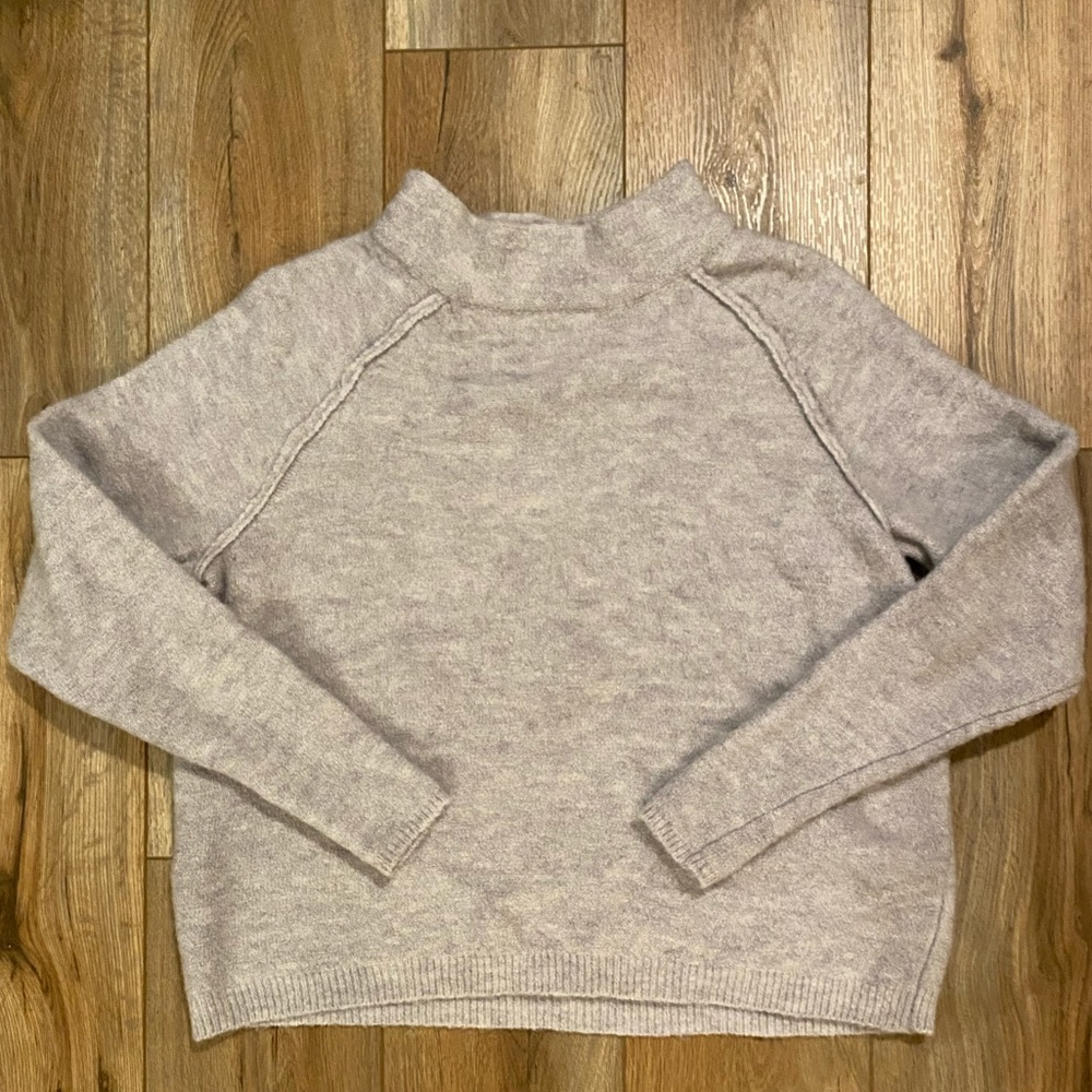 Free People mock neck sweater